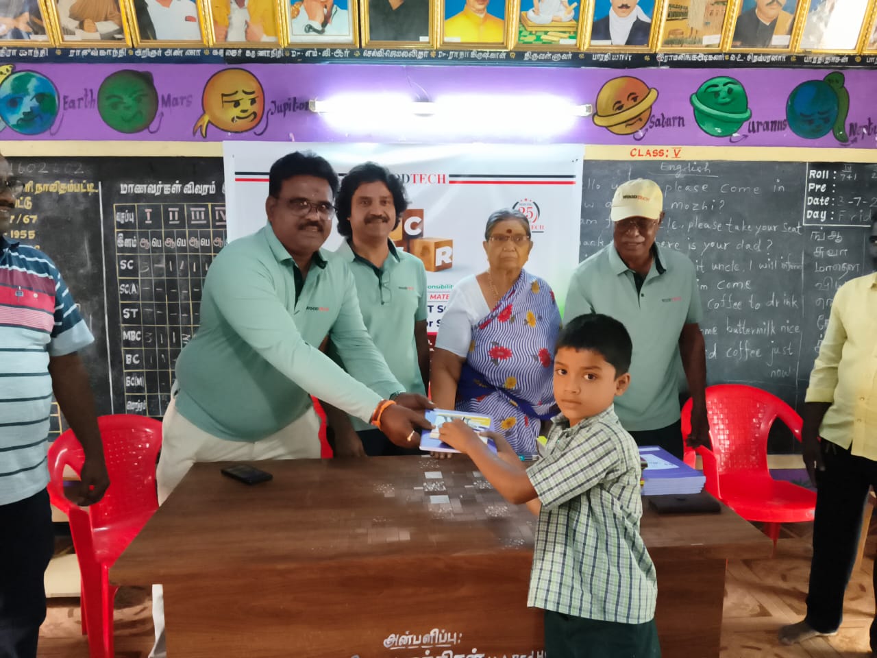 Woodtech CSR at Panchayat Union Primary School, Navithampatti